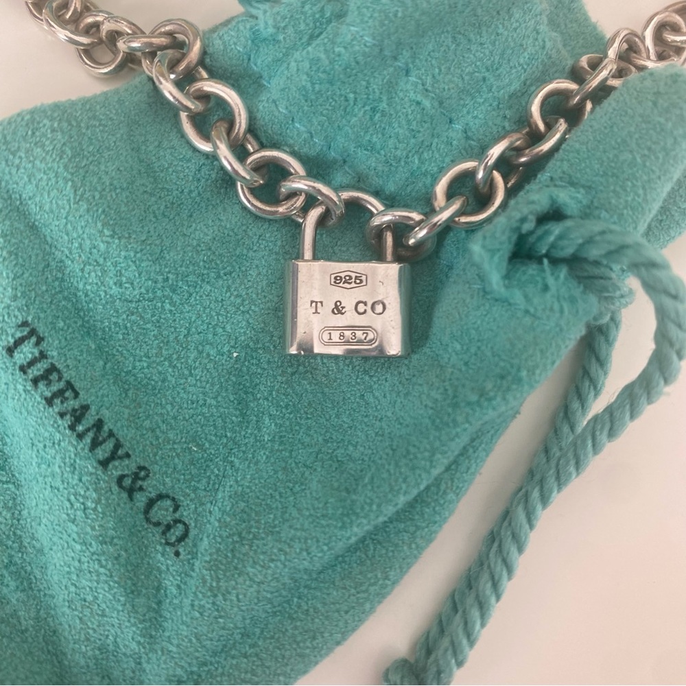 Tiffany & Co. Padlock Chain Necklace